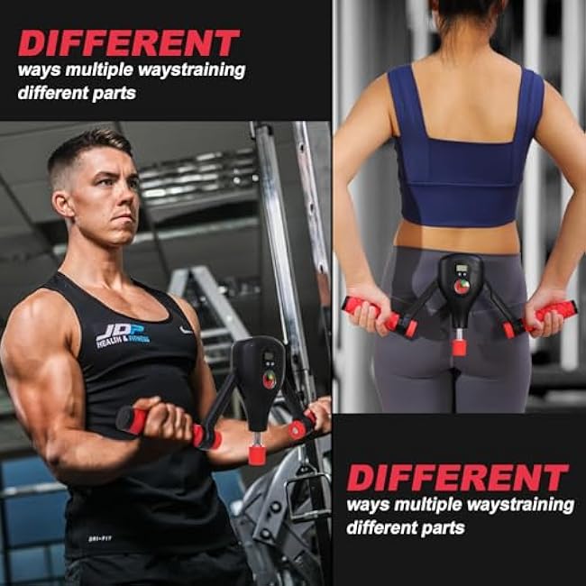 Thigh & Upper Body Exercise Equipment 77 LB, Adjustable Leg and Inner Thigh Strength Home Workout, Upper Body Exercise for Chest, Shoulder, Forearm, Bicep and Arm, Kegel Pilates for Men / Women