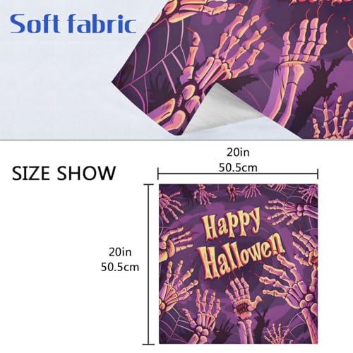 Servilletas de Tela Halloween Multicolor Pack 6 miniatura 6