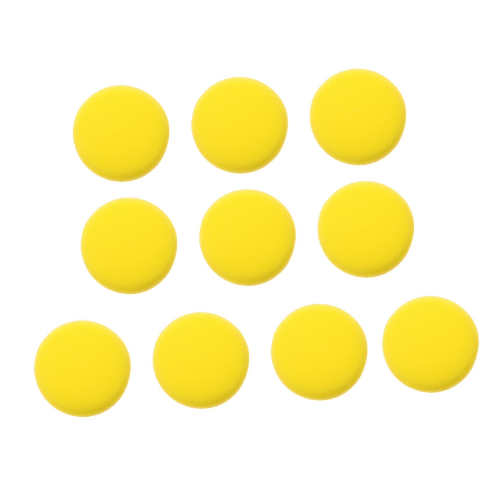 HOMSFOU 10pcs Doodling Sponge for Children Boys and Girls Painting Sponges Paints Round Soft Texture Easy to Clean