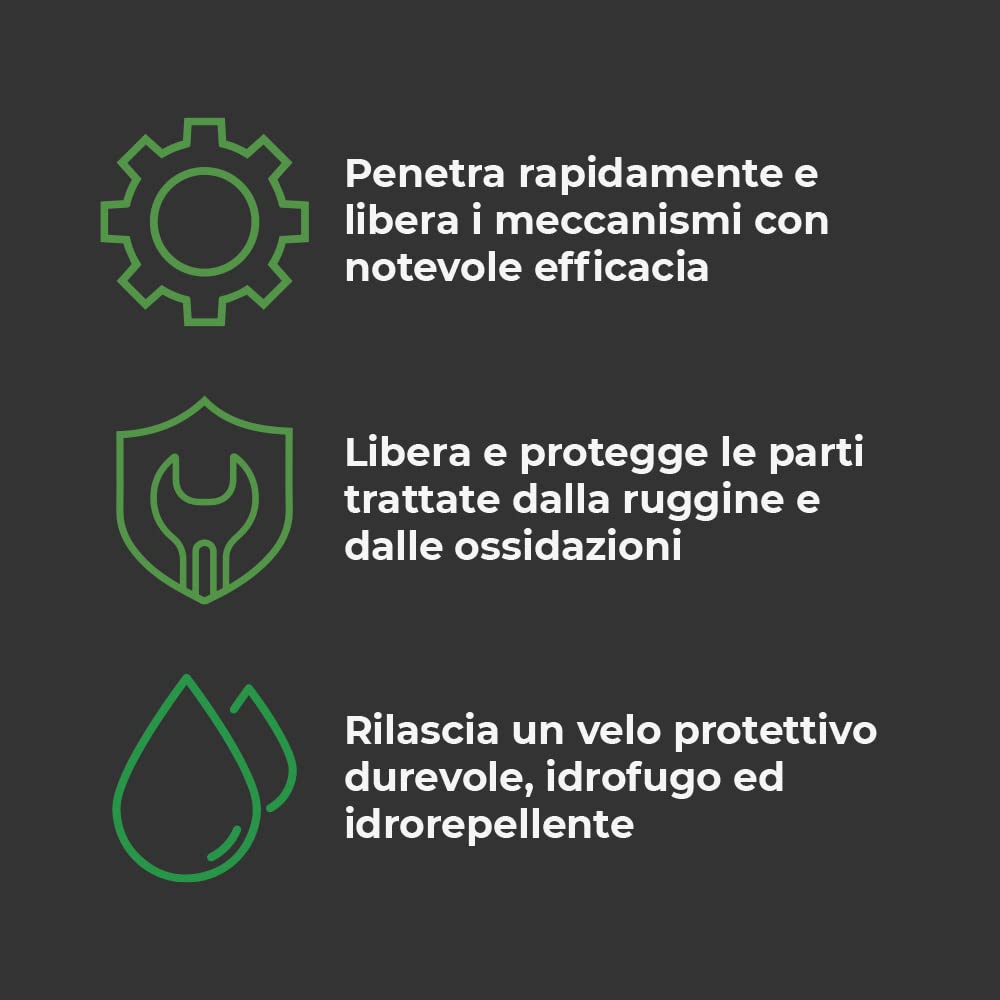 SBLOKKER PRO Sbloccante Protettivo Lubrificante Spray Professionale NA92 400 ML (12 pezzi)