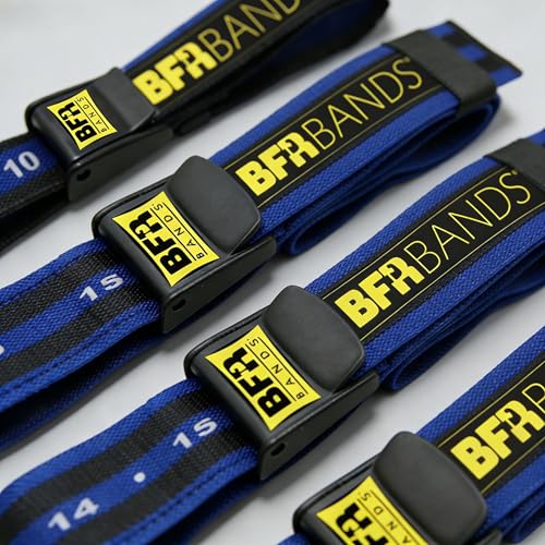 Image of Occlusion Training Bands 4-Pack - Booty Bands Blood Flow Restriction Bands for Arm Muscle Legs & Hip Building Without Heavy Weight Lifting, Fast Muscle Growth