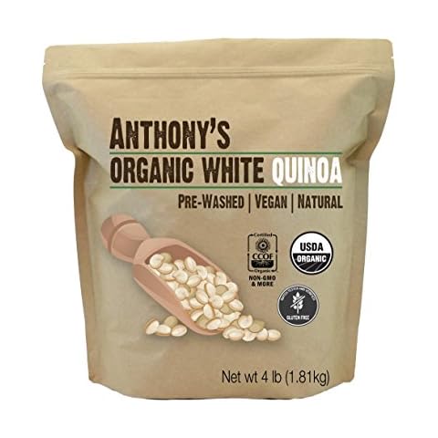 Anthony's Organic White Whole Grain Quinoa Cover