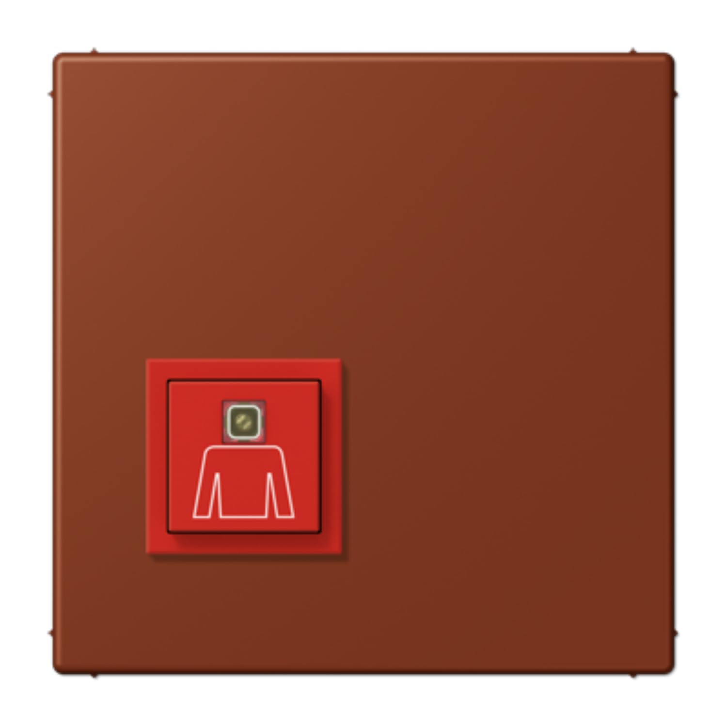 Bouton d'appel d'urgence LC4320D JUNG NRSLC0834RT247 pour système de sécurité