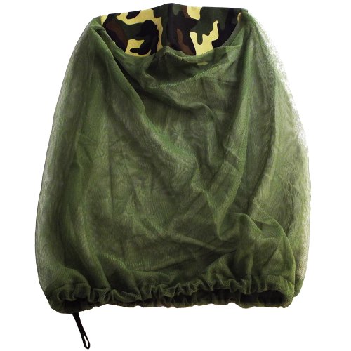 ASR Outdoor Mosquetón para Cabeza con Red Completa para Mosquitos, Sombrero Repelente de Insectos para Camping, Talla Única miniatura 2