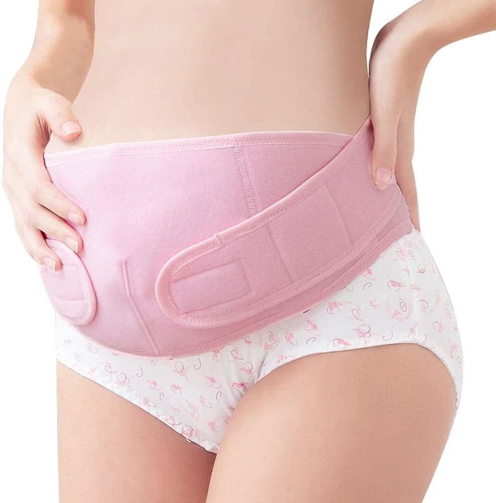 YUESFZ Maternity Belt - Comfortable Pregnancy Support for Back & Pelvic Pain Relief with Adjustable Straps,Ergonomic Shape, Breathable Fabric Hernia Belt (Color : B) : Health & Household