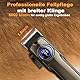 TECHMUR Hundeschermaschine und Pfotentrimmer 3in1 Set,Schermaschine für Haustiere,Profi Tierhaarschneider für Dichtes Fell + Pfotenschneider - Hunde & Katzen