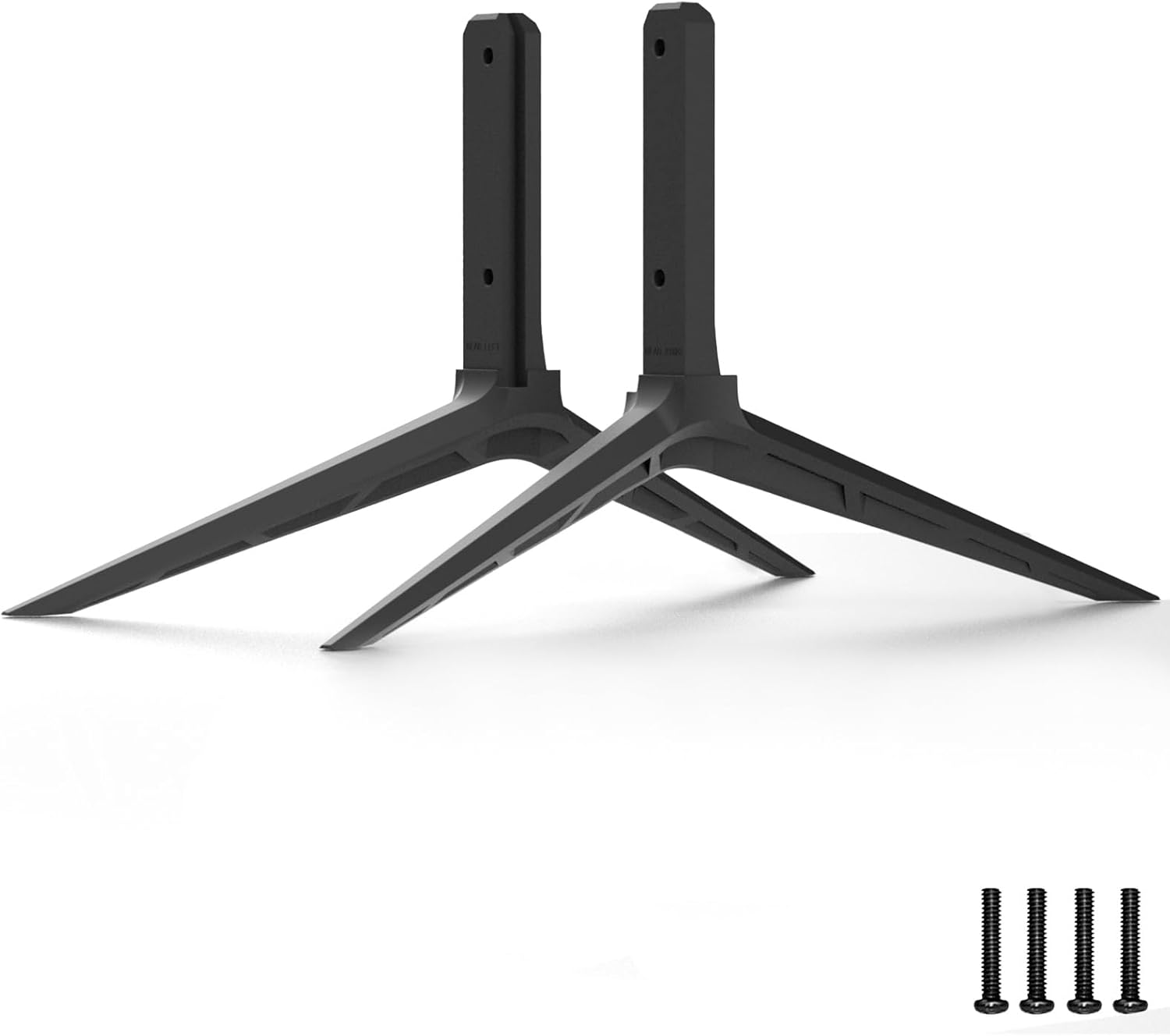 Replacement TV Legs ONLY for Vizio V655-H19 | NOT Compatible with Other Models | ABS Stand Base for Vizio TV Feet with Screws & Non-Slip Feet to Prevent Tipping Over