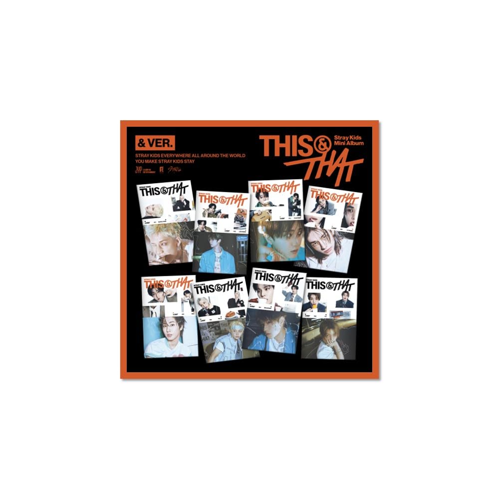 SKZ Stray kids THIS & THAT [& Ver.] 10th Mini Album (H.A.N Ver.)