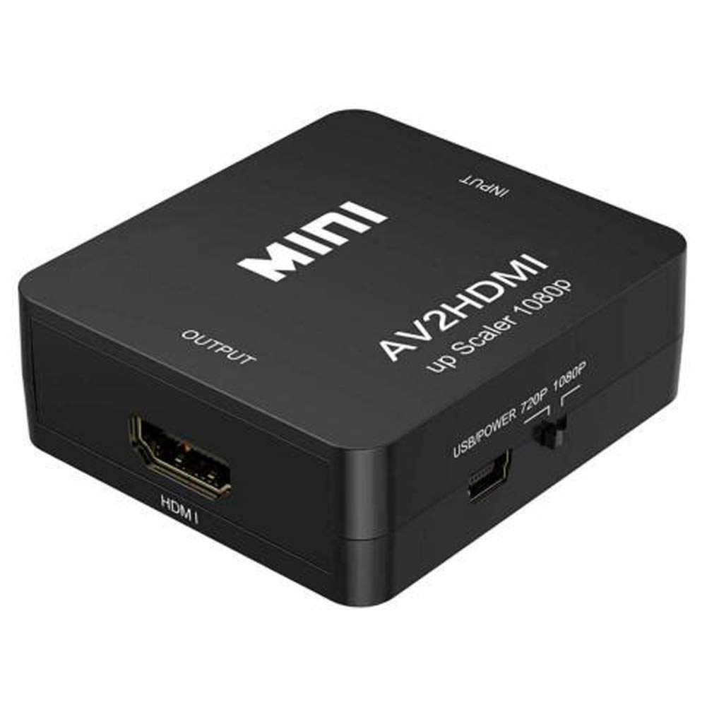 didatecar Rca To Hdmi Composite Av Cvbs Video Adapter Av To Hdmi Video Converter 720p 1080p