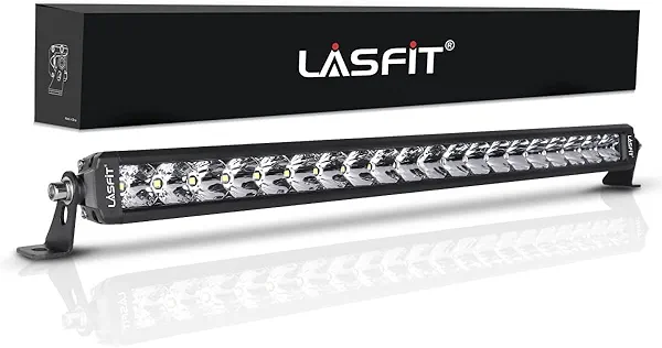LASFIT 22 inch LED Light Bar, IP67 Waterproof Off Road Spot Flood Light Bar for Wrangler/Camry/Accord/Ranger/Explorer/ATV