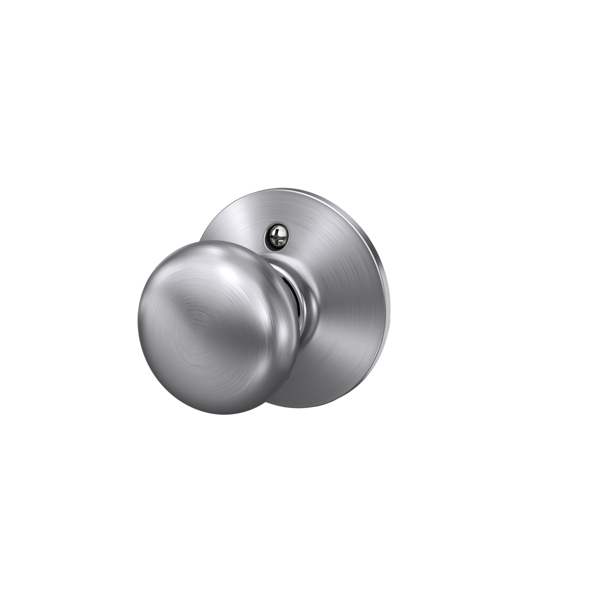 Schlage Plymouth Dummy Door Knob - Satin Chrome -5 Schlage Plymouth Dummy Door Knob - Satin Chrome -5