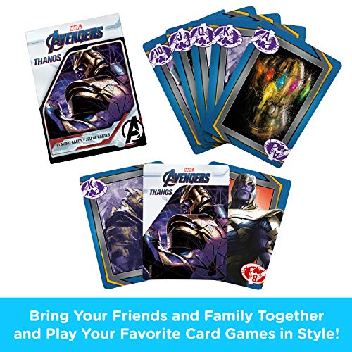 Cartas de Poker Marvel Avengers Thanos miniatura 2