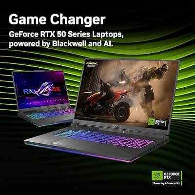 ASUS ROG Strix G18 (2025) Gaming Laptop, 18 ROG Nebula Display 16:10 2.5K 240Hz/3ms, NVIDIA GeForce RTXTM 5060, AMD RyzenTM 9 7940HX Mobile Processor, 32GB DDR5-5200Mhz, 1TB PCIe Gen 4 SSD, Wi-Fi 6E