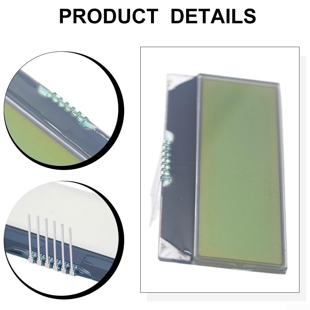 Écran LCD de rechange 6 broches pour Ford Focus 2005–2009 60 x 26 mm