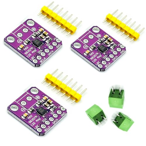 Hailege 3pcs Clase D Placa de Amplificador de Audio I2S 3W DAC