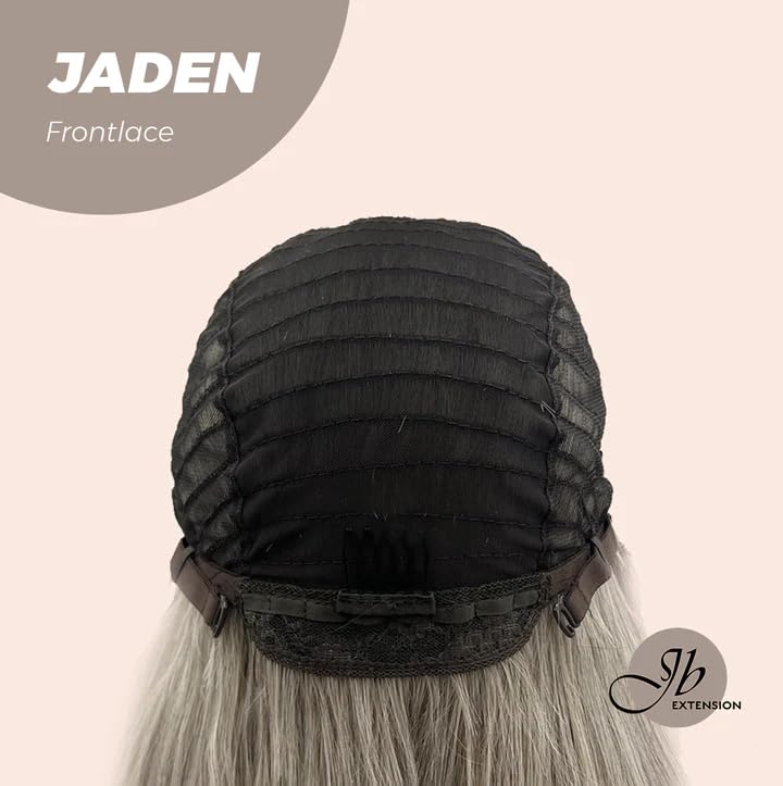 Miniatura 8 de JADEN - Peluca de encaje frontal precortada, balayage, rubio degradado, pelucas sintéticas para mujer, pelucas sintéticas naturales para uso diario