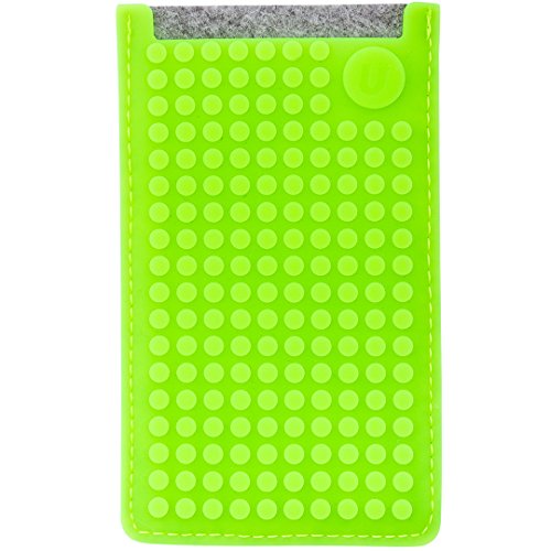 Preisvergleich Produktbild Upixel WY-B009-WX Handytasche klein, Grau / apfelgrün