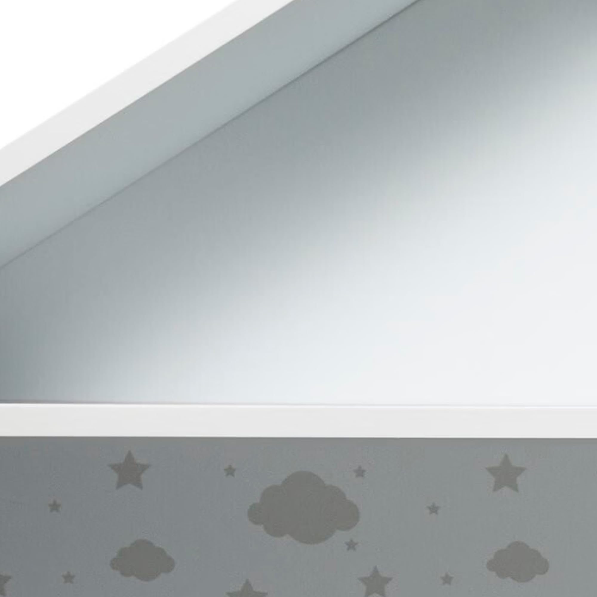 Well Home - Mueble Infantil de Almacenamiento de 2 Compartimento