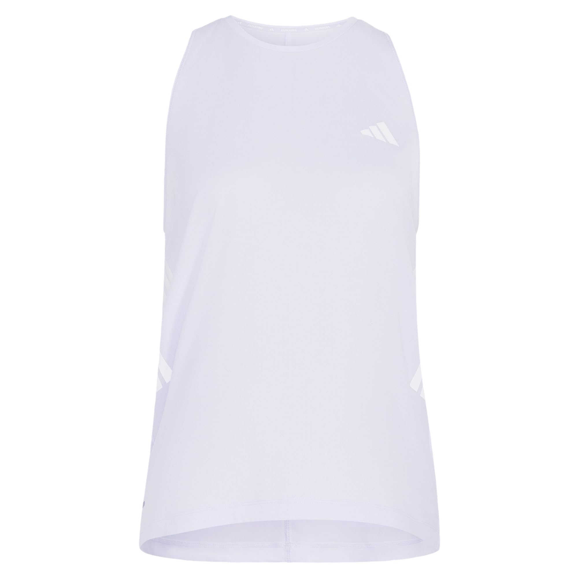 adidas Women's Adi365 Running Climacool Iconic Tank Shirt, Frozen Purple/White, XS