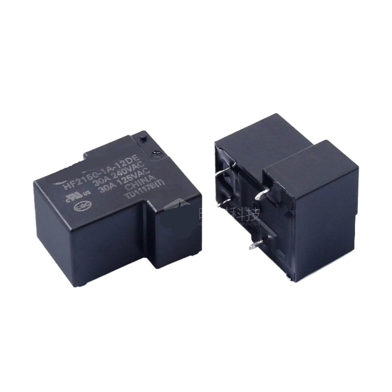 HF2150-1A-12DE Relay Hf2150-1A-12De 30A 12V Four-Pin Small Power 5Pcs