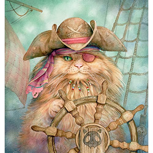 Lakada 5D Diamond Painting Art Kits Big Size Paint by Number for Adults Kids Beginner DIY Full Drill Round Diamond Painting Cross Stitch Embroidery Picture Art for Home Wall Decor Private Gift 50x60cm