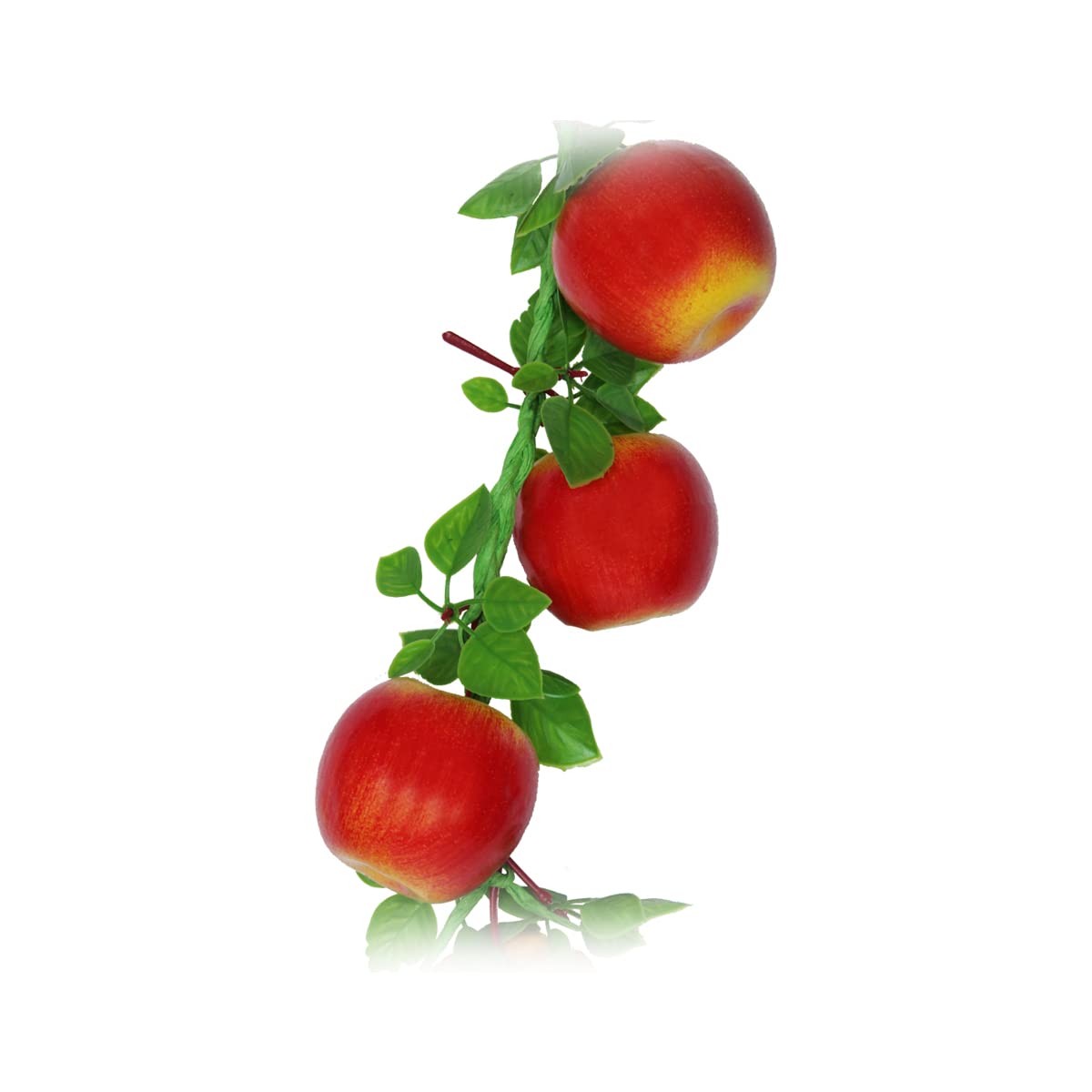 Wonderland Artificial red Apple Fruit String Polyurethane (1 Piece) 2