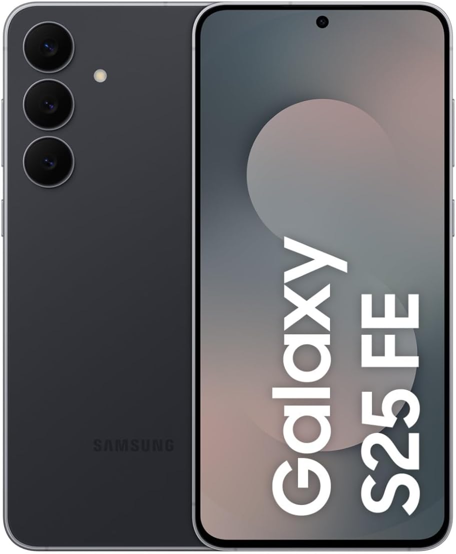 Samsung Galaxy S25 FE with Galaxy AI, Mobile Phone with Android, 6.7 Inch FHD Display, 50MP Camera, 128GB Memory, 8GB RAM, 4900mAh Battery, JetBlack – Samsung product photo
