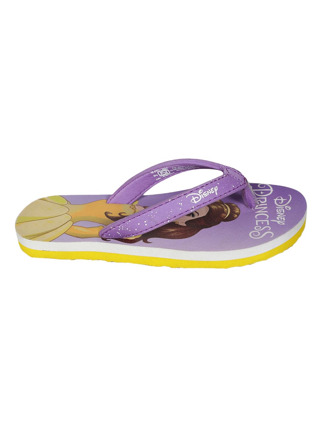 Kidsville Chanclas estampadas para niños y niñas, color morado cielo