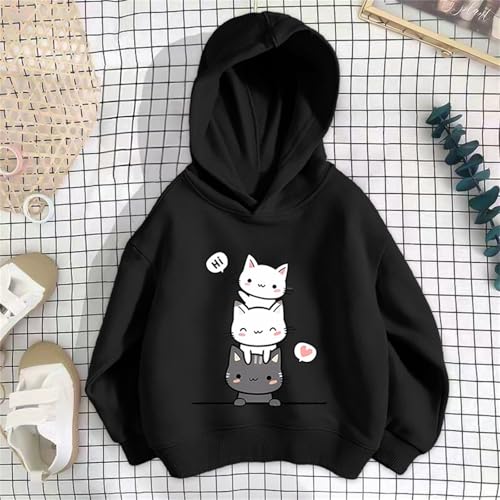 Girls Vintage Pullover Hoodies Sweatshirts Cute Graphic Printed Fashion Hoodie Plus Size Y2k Aesthetic Outfit2