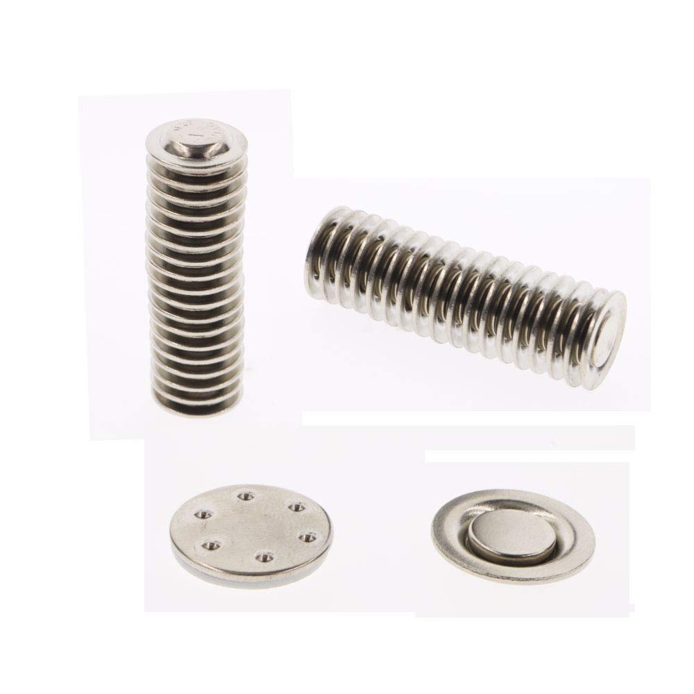 Omama Magnetic Name Tag/ID Badge Holder, Strong Fastener with Adhesive on Front Plate,Strength Neodymium Magnets 30-Pack