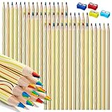Mr. Pen- Rainbow Pencils, 48 Pack, 7 Color in 1 Rainbow Colored Pencil, Fun Pencils for Kids, Halloween Supplies