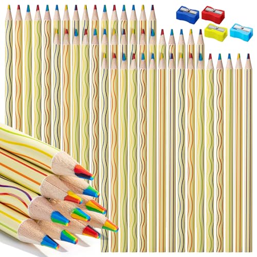 Mr. Pen- Rainbow Pencils Bulk 48 Pack