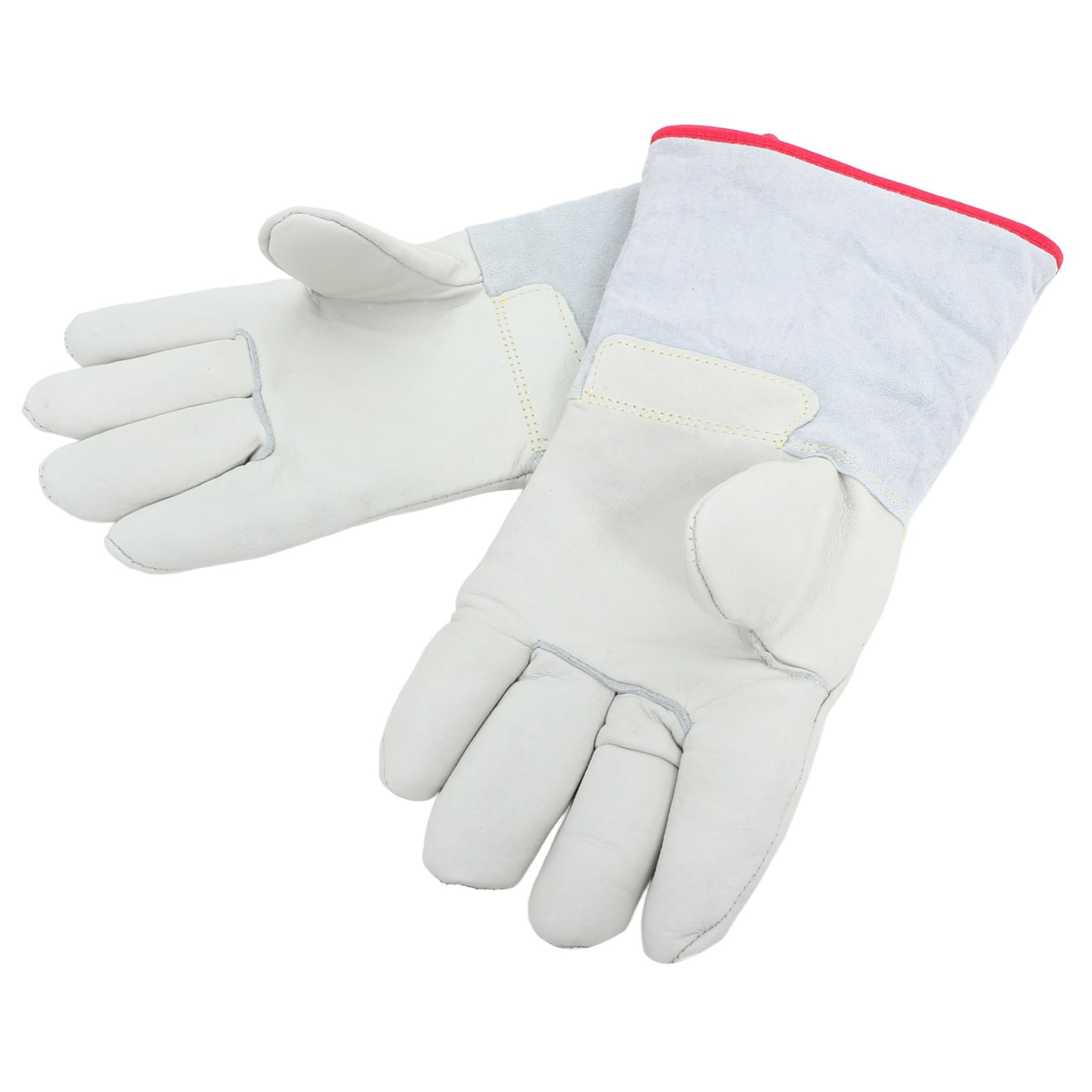 Frostschutzhandschuhe für Kälteschutz und Niedrige Temperaturen aus Rindsleder und Baumwolle für Gefrierschrankarbeiten und Outdoor Einsatz