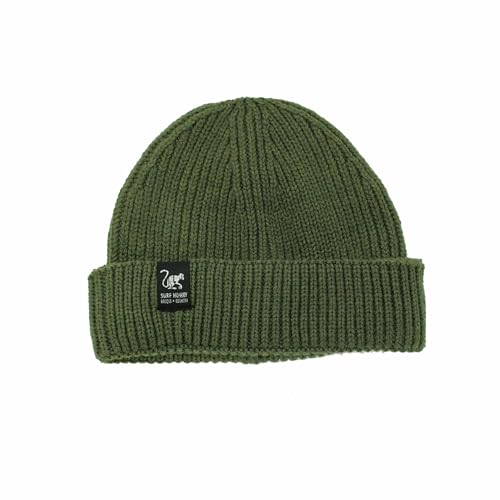Bonnet docker Wear&Care vert haut de gamme en maille écoresponsable hautement durable