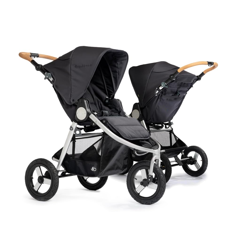 Bumbleride Indie All-Terrain Baby Stroller - Lightweight Newborn-Safe Stroller with Full Suspension, Air-Filled Tires, Car Seat Compatible - Dusk