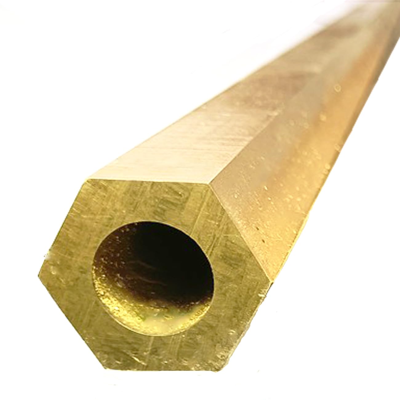Tube hexagonal en cuivre 14x7mm : matériau robuste et finitions pour bricolage de précision