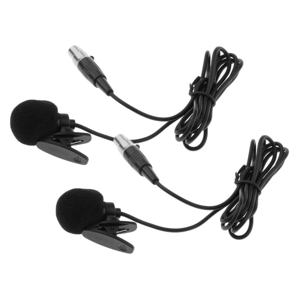 3Pin Lavalier Microphone Condenser Lapel Tie Clip for Wireless Transmitter-image-16