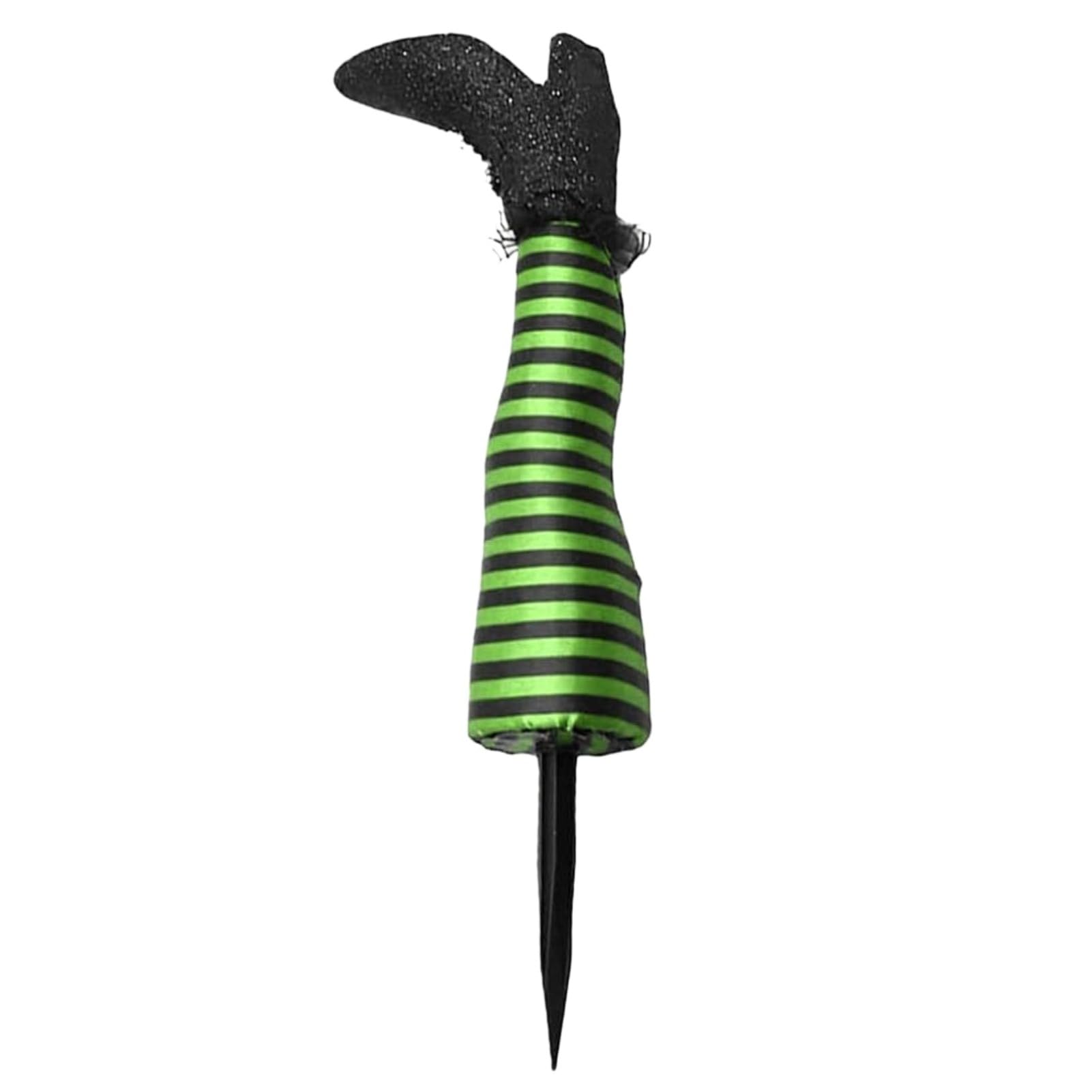 GnathicHOME Halloween Witch Leg Yard Stakes | Garden Stake Halloween Decorations for Patio Lawn Porch Roof Grassland Pathway Garden Backyard (47 * 15cm,green-1pc)