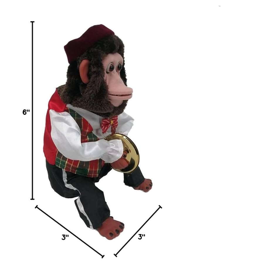 PaPa's toy 出品★マテル社　チャーミン・チャッティ　キャシー人形 Amazon.com: HCSXMY Cymbal Playing Monkey Charley The Chimp