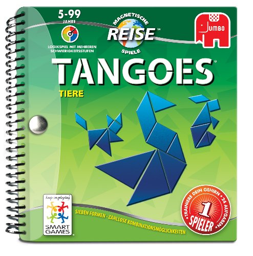 Preisvergleich Produktbild Jumbo 17627 - Smartgames - Reisespiel - Tangoes Tiere