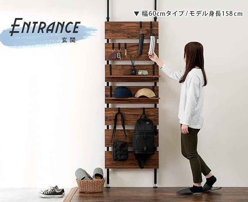 Amazon｜突っ張り ラック つっぱり 棚 壁面収納 ウォールラック 【DIY