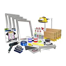 Nevertheless - Screen Printing Starter Kit - DIY Tshirt Printing 4 Color