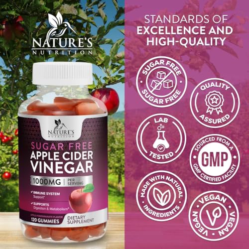 Nature's Nutrition Apple Cider Vinegar Gummies
