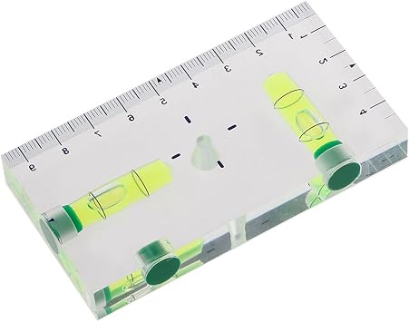 High Precision Transparent Two Direction Magnetic Level Bubble Mini Level