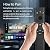 BN59-01385A Solar Voice Remote Control Replacement for Samsung TV Remote with 4 Shortcut Buttons, Compatible with Samsung Smart TVs 4k 8K Ultra HD Neo QLED, The Frame and Crystal UHD Series
