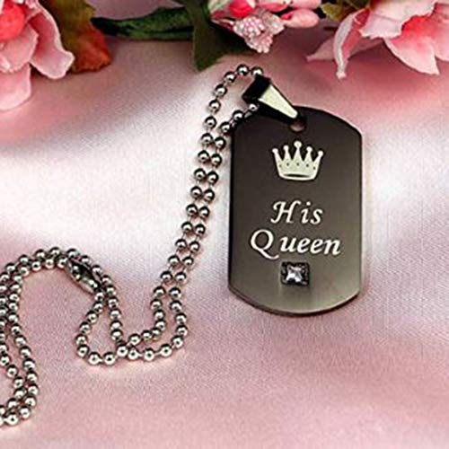 Image of Peora Stainless Steel Best Friend Puzzle Music Note Engraved Couple Pendant With Chain For Anniversary Valentine Gift