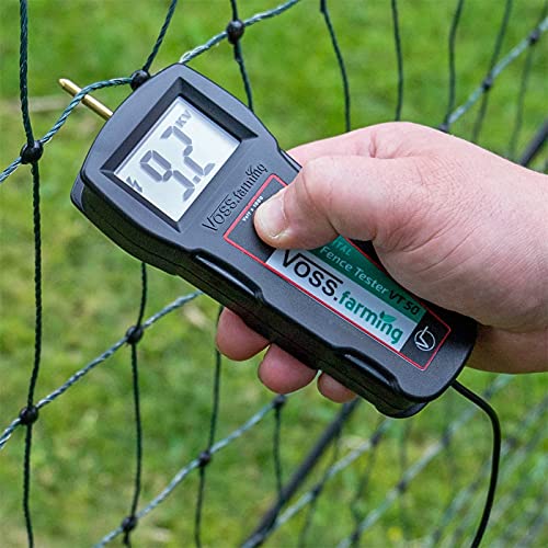 Digitaler Zaunprüfer von Voss.farming für Elektrozaun-Tests