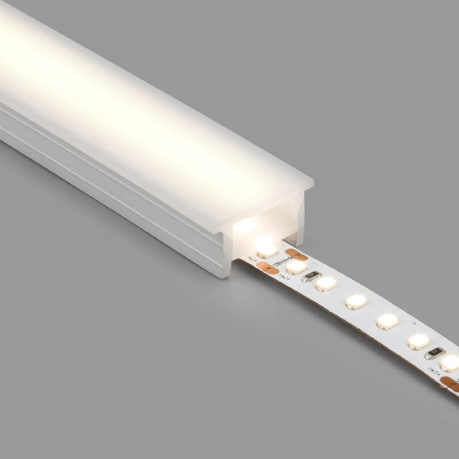 LEDKIA Perfil Neón SFLEX 25x14 Superficie/Empotrable Curva Vertical para Ti