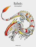 Robots Coloring Book 1 (Volume 1)