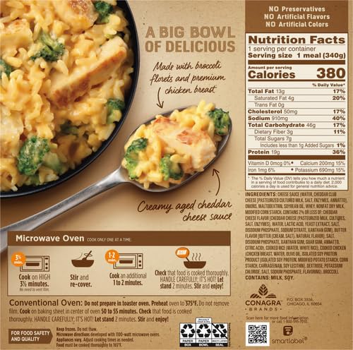 MARIE CALLENDERS Marie Callender's Aged Cheddar Cheesy Chicken & Rice Bowl, 1 CT - Thumbnail 2